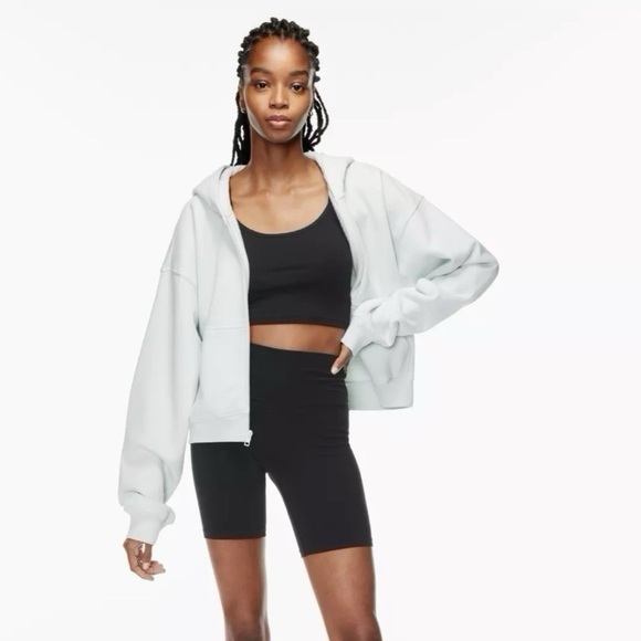 Aritzia TNAction Hi-Rise 7" Short Biker Black - Picture 1 of 7